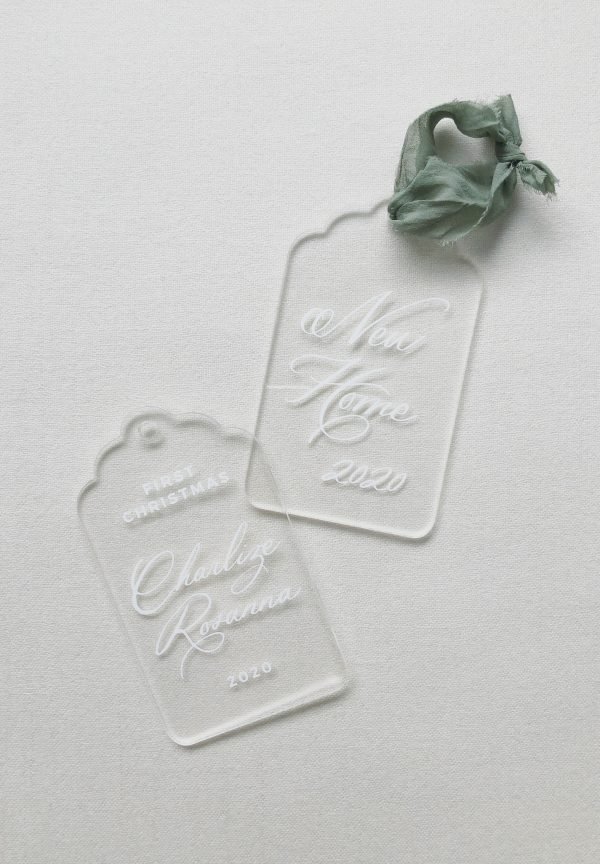 Acrylic Keepsake Ornament | Custom