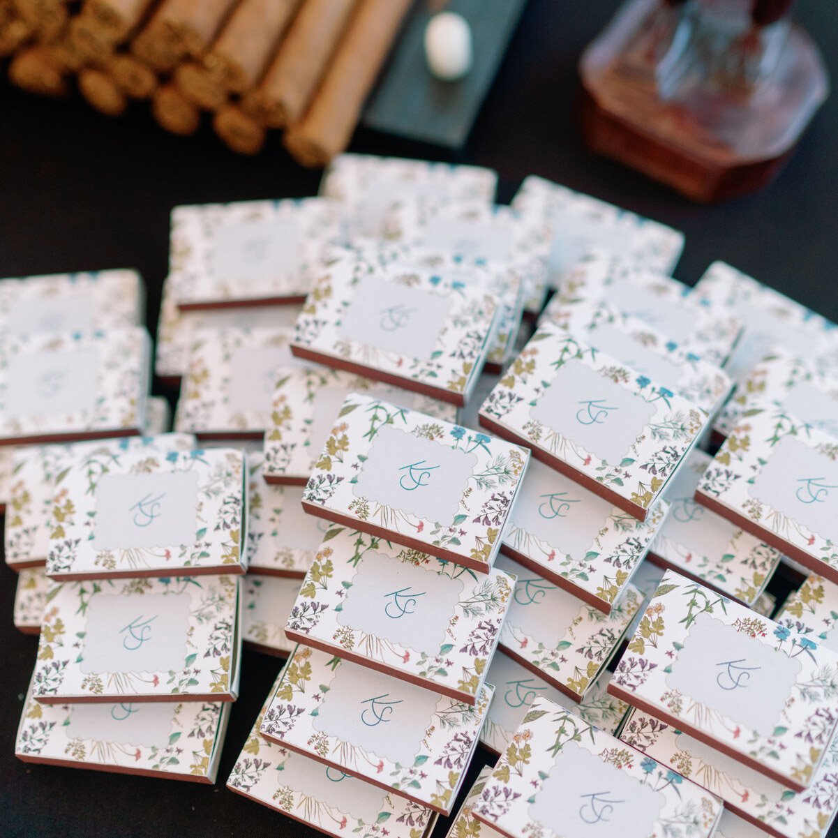 kennebunkport-wedding-custom-matchboxes